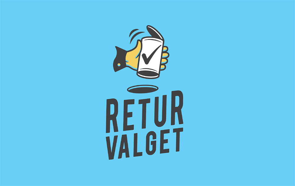 Returvalget logo klikk for å se video