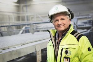 15. november starter produksjonen på Sirkels nye anlegg på Øra. Det toppmoderne anlegget kan prosessere 45 tonn glassemballasje i timen.