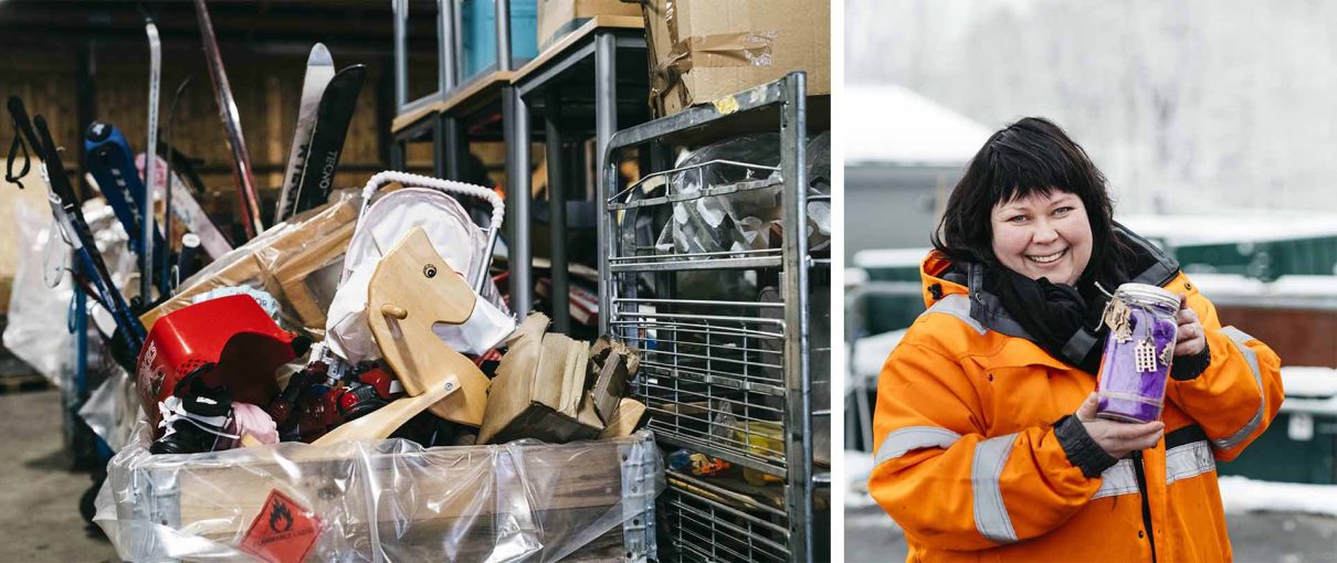 – Vi prøver å tenke ombruk og sirkulærøkonomi i alt det vi gjør, sier prosjektleder for ombruk i Asker. Kommunen er i gang med en stor holdningsendring.